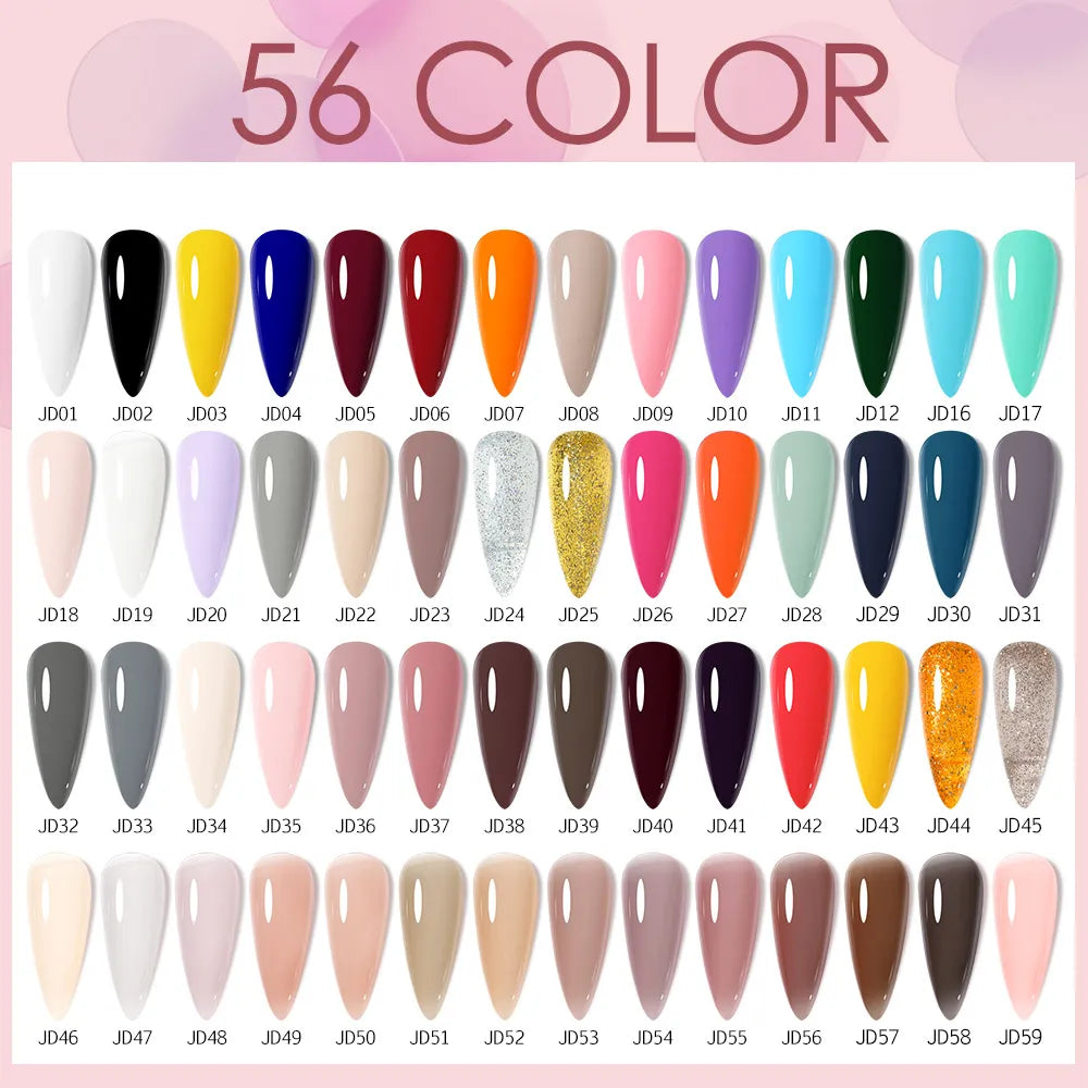 Nail Gel Polish Semi Permanent Jelly Color