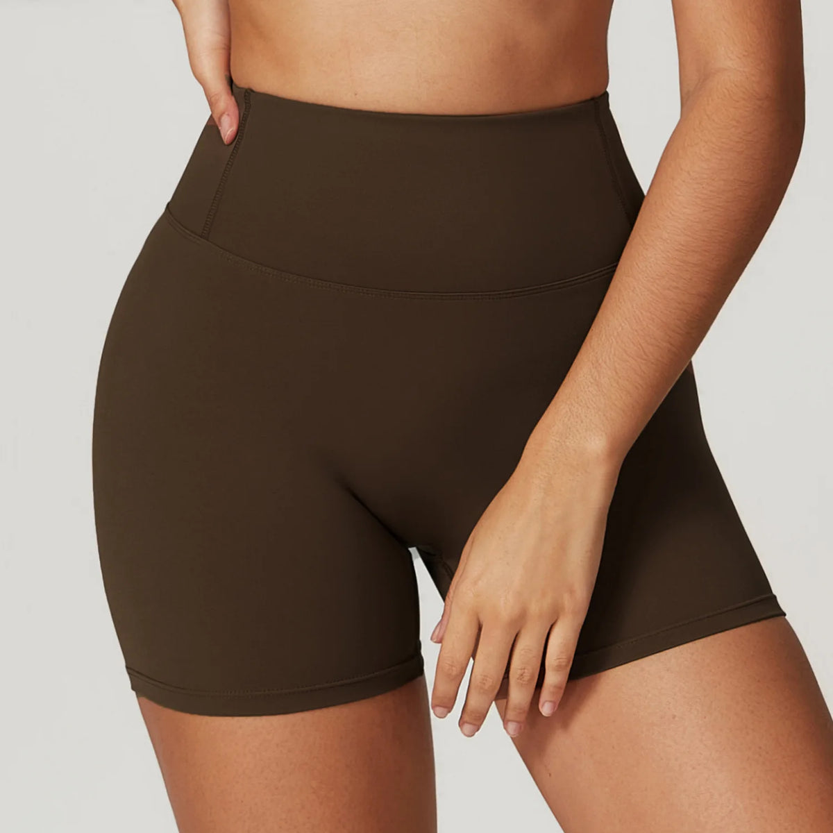 High Waist Workout Shorts Gym Wear Woman Fitness Outfits Yoga Pants