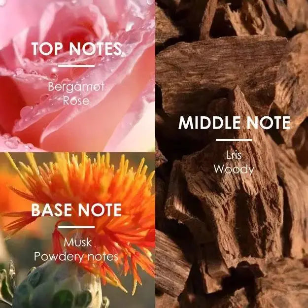 Powdery Perfume Floral Woody Layering Bergamot Vanilla EDP