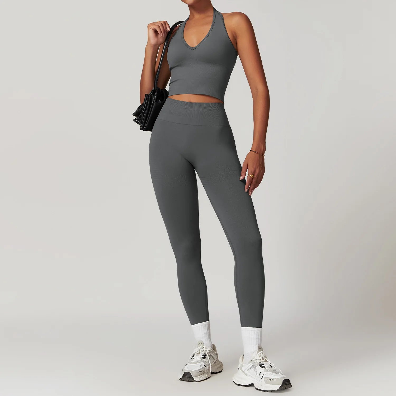 Women's Clothes Seamless Yoga Set Workout Tracksuit Sportswear Gym Clothing
