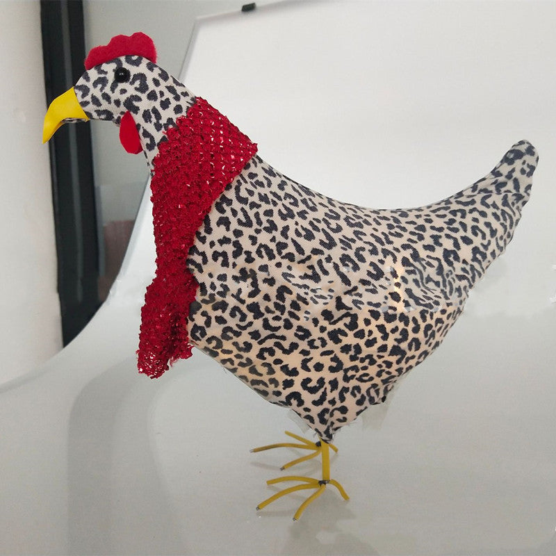 Chicken With Scarf Animal Doll
