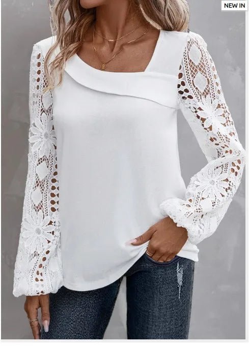 Casual New Arrivals Shirts And Blouses Elegant Female Loose Long Sleeve Tops Women Clothing - Xprespick