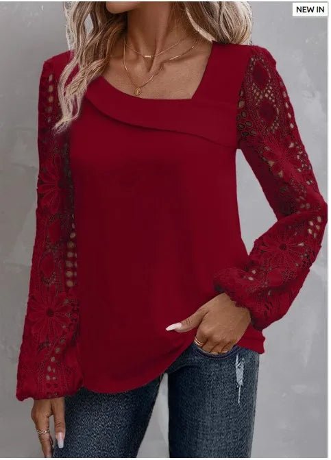 Casual New Arrivals Shirts And Blouses Elegant Female Loose Long Sleeve Tops Women Clothing - Xprespick