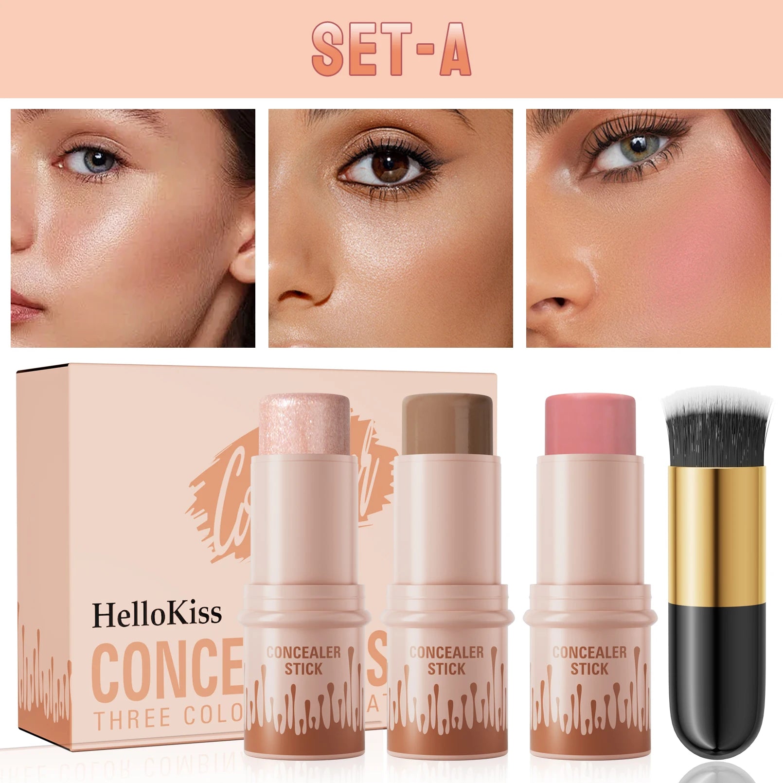 Contour Stick Set Contouring Wand V - face Shaping Contour Pen Face Makeup Beauty product - Xprespick
