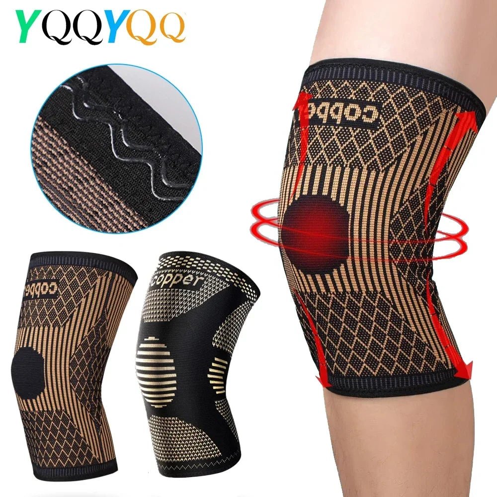 Copper Knee Brace for Arthritis Pain & Support - Copper Knee Sleeve for knee pain Compression sleeve for Sports,Knee Pain Relief - Xprespick