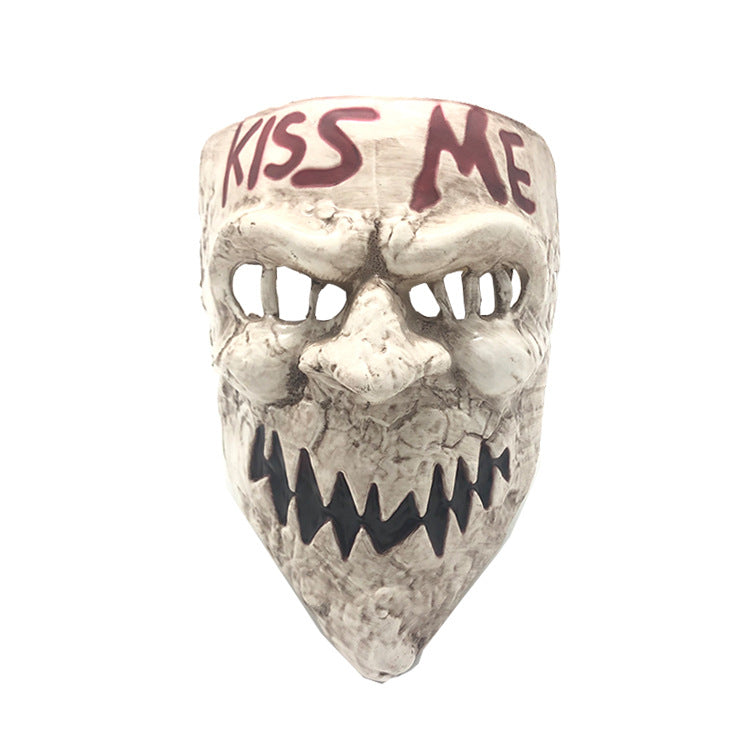Shling Human Clearance Project Kiss Me Mask Shling Horror Mask