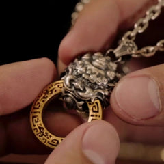 Couple Matching Geometric Necklace Set