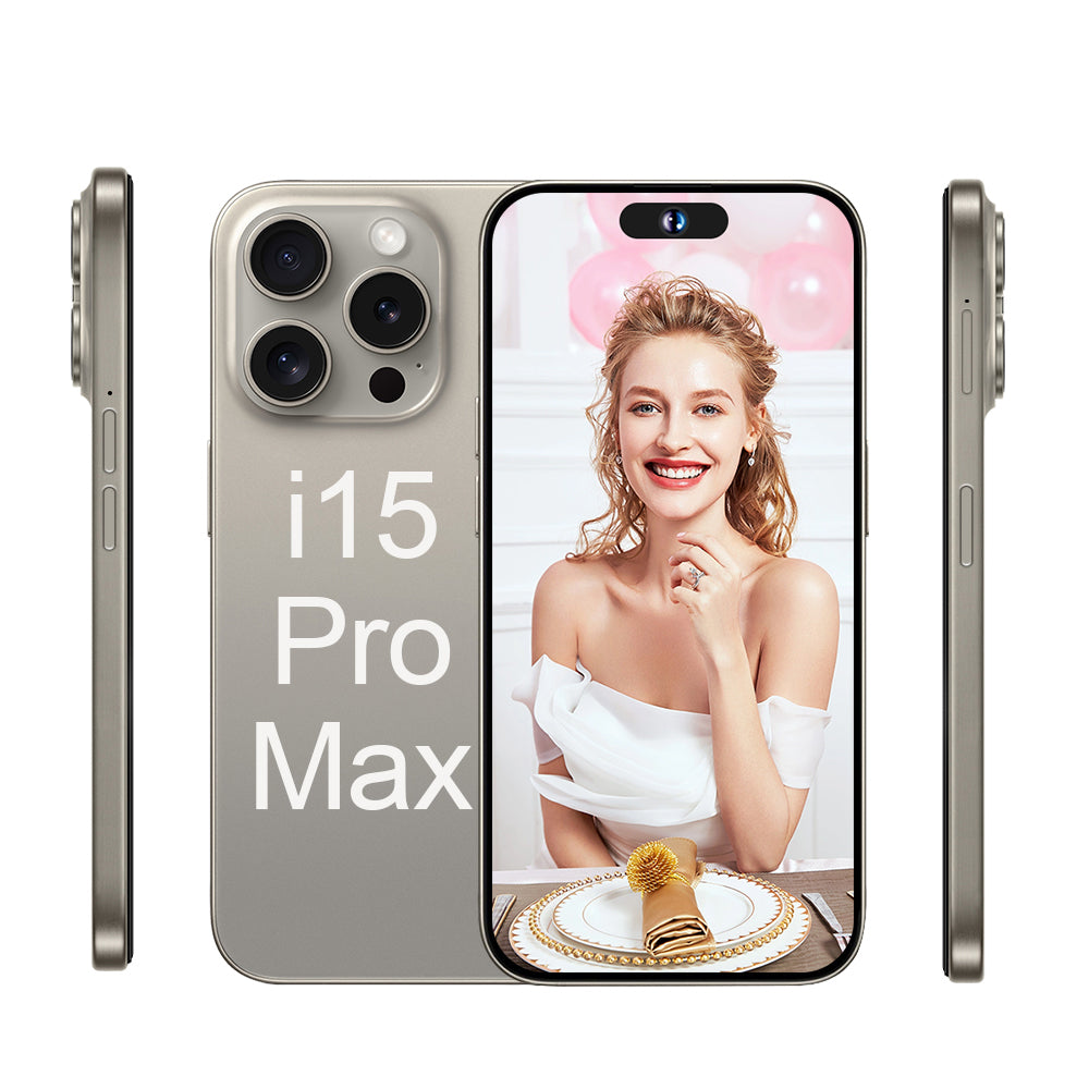 Hot Selling Phone i 15 Pro Max 16GB+1TB 6.7 Android Phone