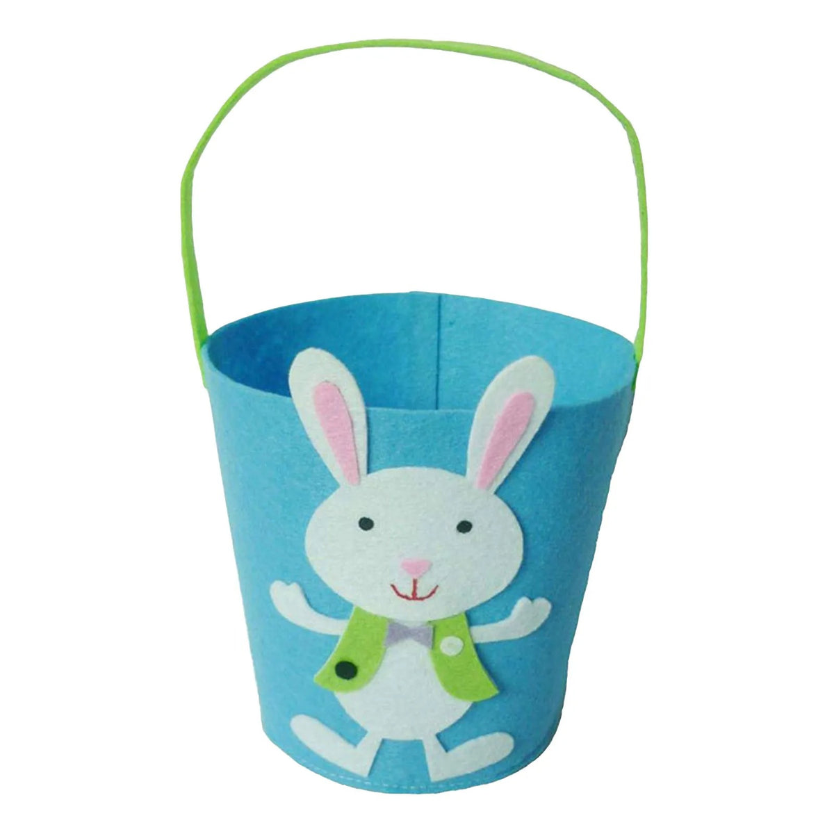 Cute Easter Rabbit Cloth Basket Candy Eggs Buckets Party Decoration For Kids Gift Boxes & Bags
