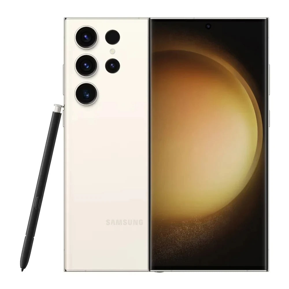 Samsung Galaxy S23 Ultra 5G S918U1 256GB/512GB ROM 8G/12GB RAM Snapdragon Octa Core 6.8" 200MP eSim Original used Cell Phone