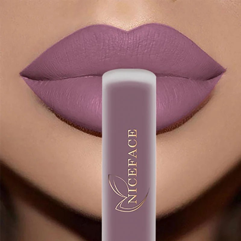 NICEFACE Matte Liquid Lipstick Waterproof Long Lasting Lip Gloss Tint Beauty product - Xprespick