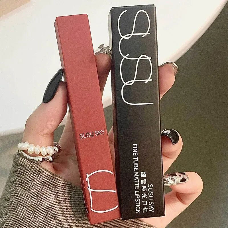 Tube Matte Lipstick, Waterproof and Sweatproof Lipstick Lips and Cheeks Beauty product - Xprespick