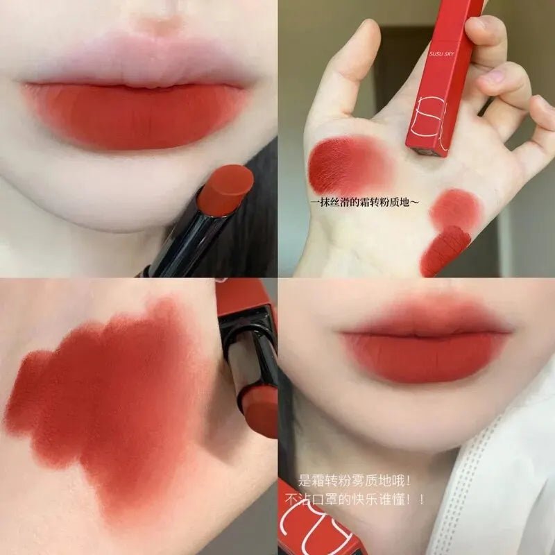Tube Matte Lipstick, Waterproof and Sweatproof Lipstick Lips and Cheeks Beauty product - Xprespick