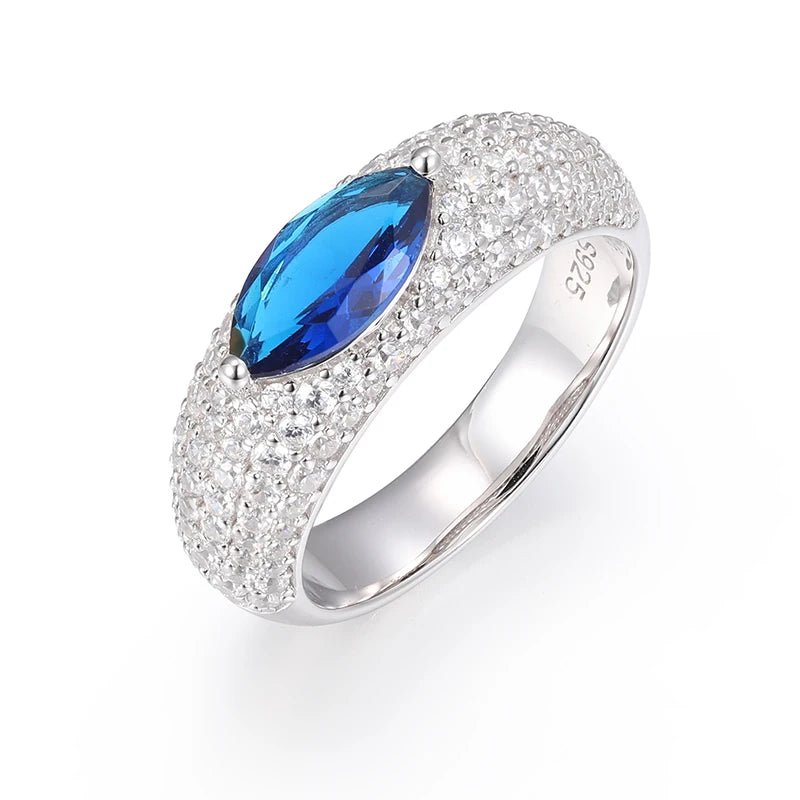 Unisex VVS1 Moissanite 925 Silver Hip Hop Jewelry Classic Men For Woman Rings Rock Hip Hop Jewelry Gift - Xprespick