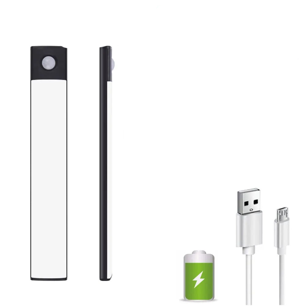 Bedroom Night Light Motion Sensor Wireless USB Under Cabinet Light For Kitchen Cabinet Bedroom Wardrobe