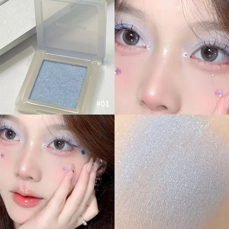 Wild Rose Black Eyeshdaow Palette Matte Glitter Single Color Eyeshadow Beauty product - Xprespick