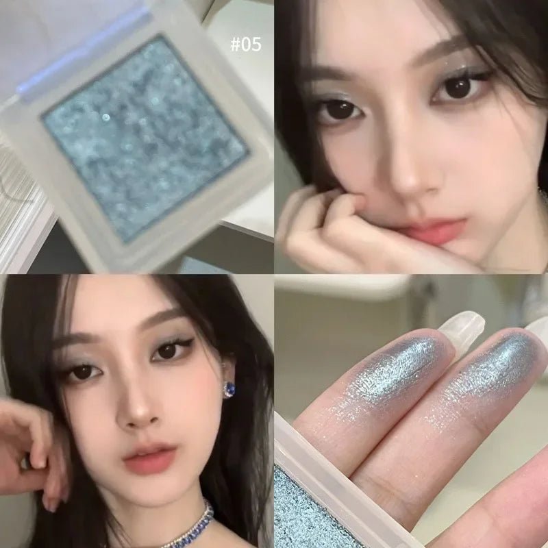 Wild Rose Black Eyeshdaow Palette Matte Glitter Single Color Eyeshadow Beauty product - Xprespick
