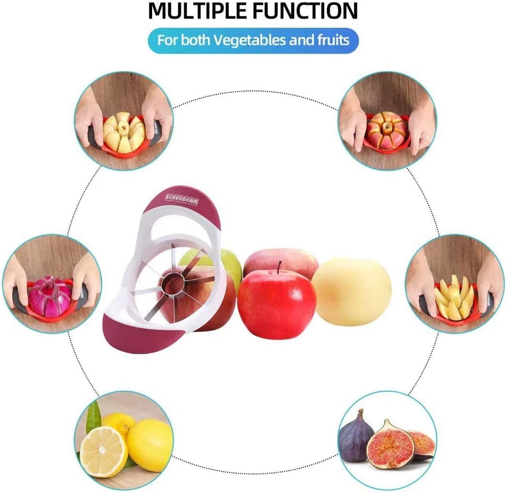 Professional Apple Cutter - Stainless Steel Apple Corer