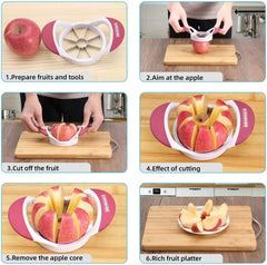 Professional Apple Cutter - Stainless Steel Apple Corer