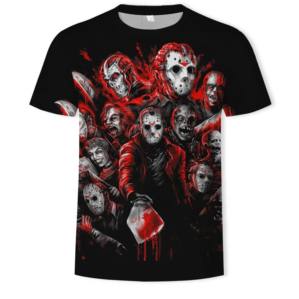 Shling All Over Print Shirt Shling Men's Tshirt mens cloth mens t shirt