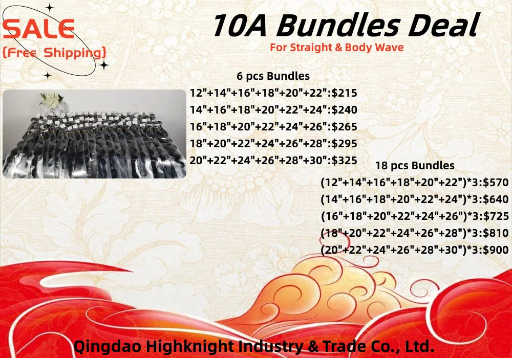 Shling Human Hair Bundles Shling hair extension Human Hair Extension women hair wig