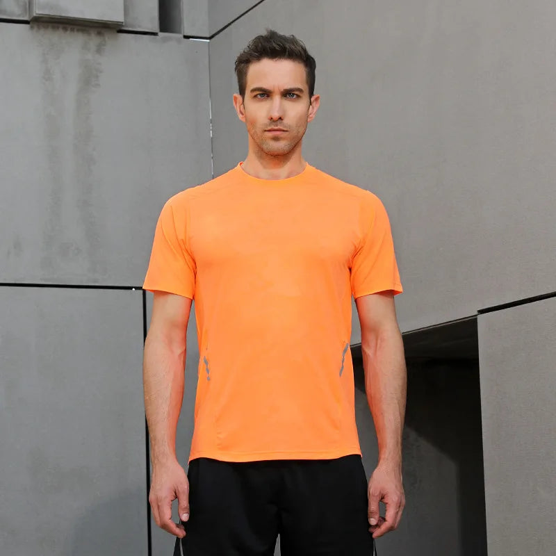 Shling Men's Gym Performance Sports T Shirts Shling Gym Wear Men's Tshirt Sport wear Tshirts