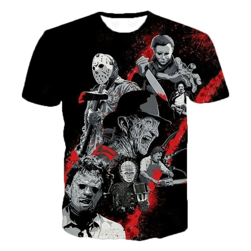 Shling All Over Print Shirt Shling Men's Tshirt mens cloth mens t shirt