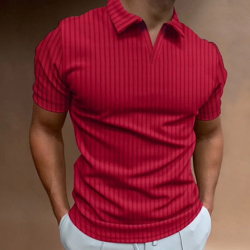 Shling Stripe Men's Polo T Shirts Shling Men's Tshirt Polo T Shirts T shirts