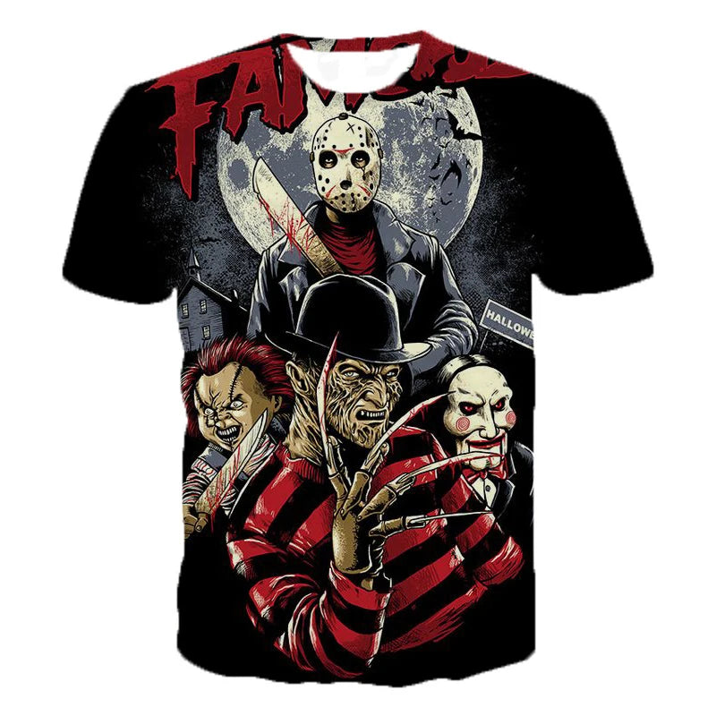 Shling All Over Print Shirt Shling Men's Tshirt mens cloth mens t shirt