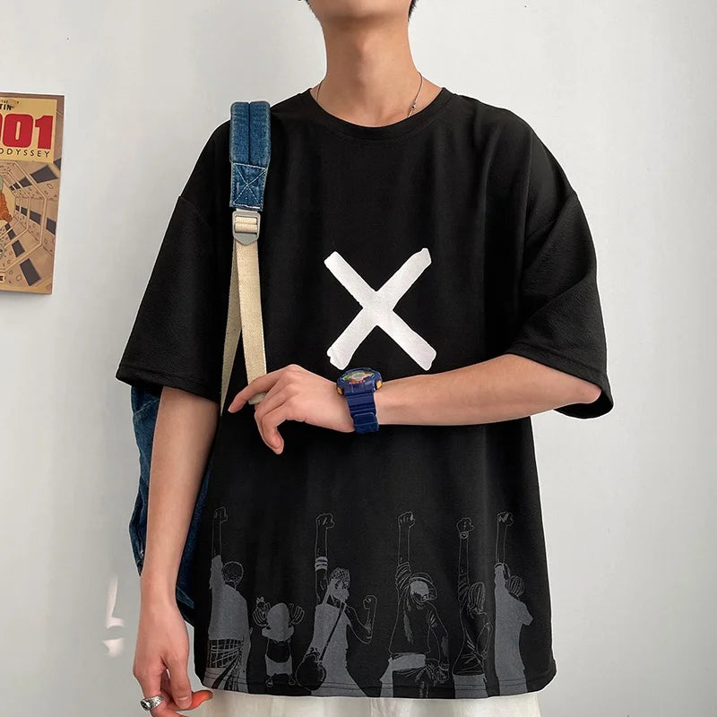 Shling Anime T-shirts Shling Men's shirts Men's Tshirt mens cloth