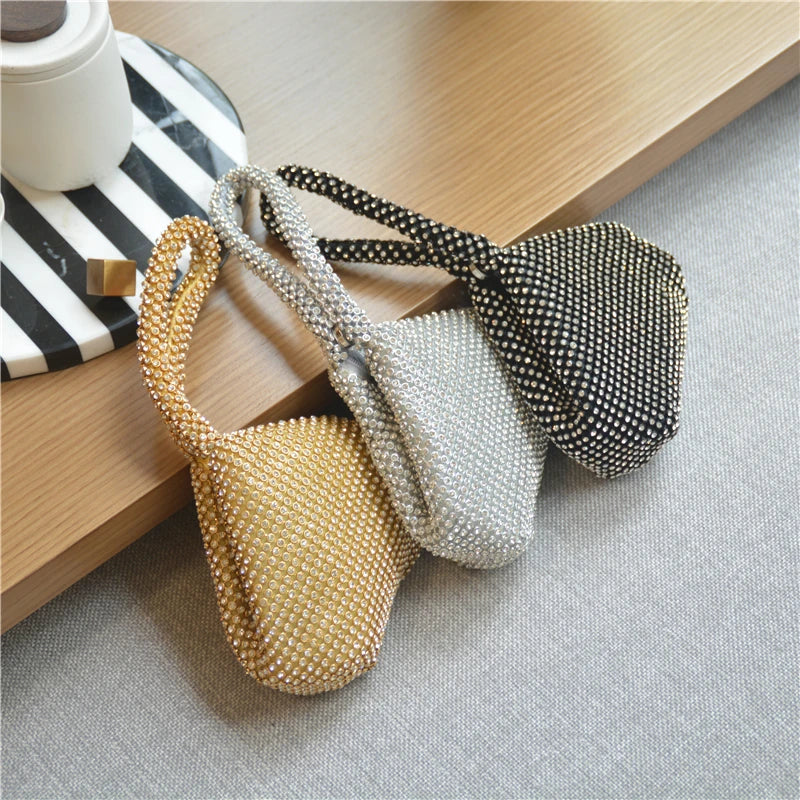 Shling Rhinestones Bag Shling Women's Clutches