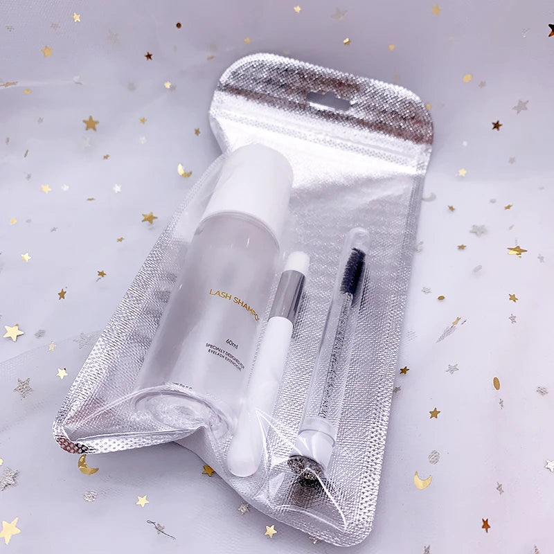 Shling Vegan black lash shampoo kit Shling lash shampoo kit