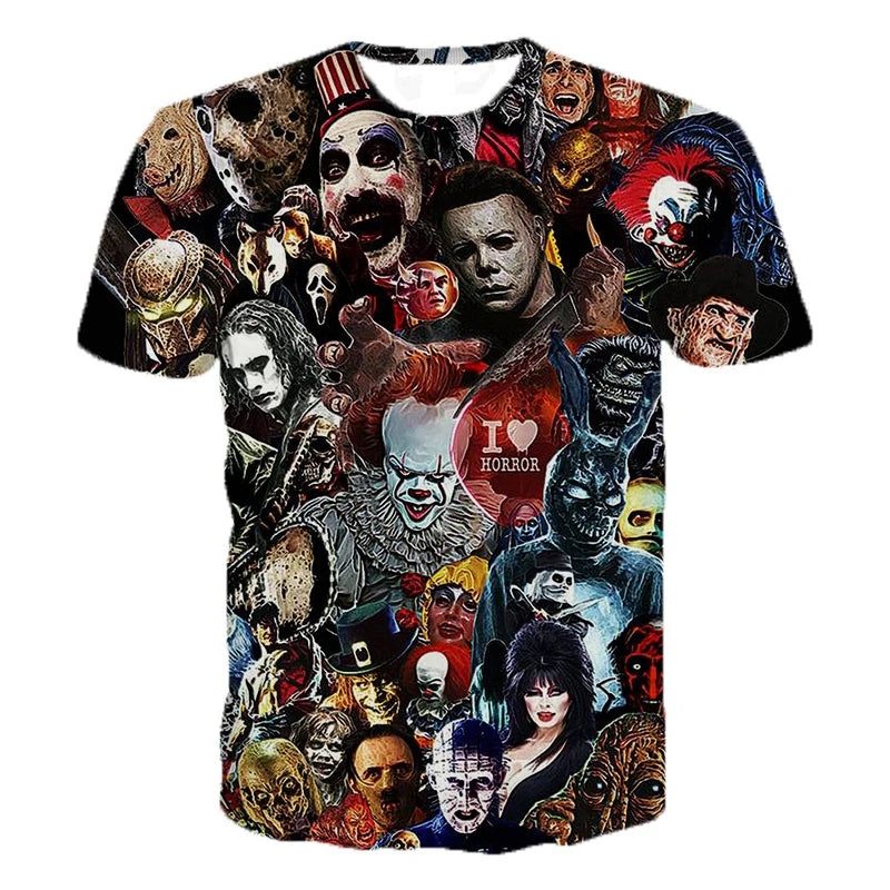 Shling All Over Print Shirt Shling Men's Tshirt mens cloth mens t shirt