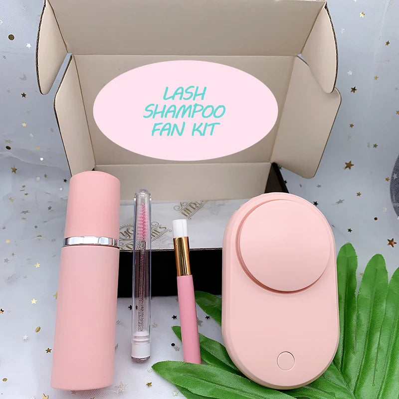 Shling Vegan black lash shampoo kit Shling lash shampoo kit