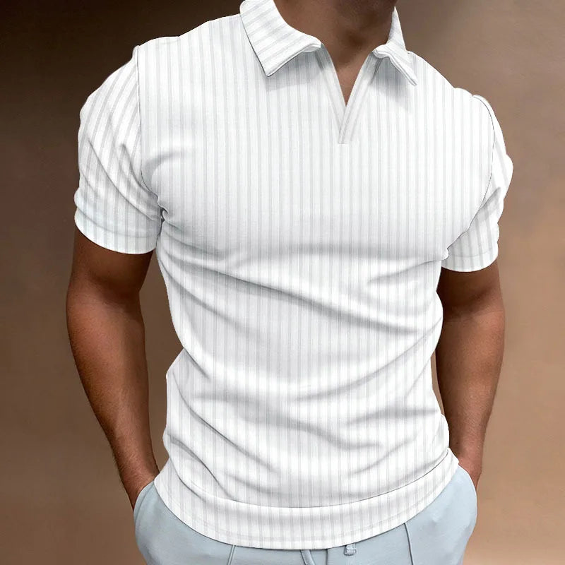 Shling Stripe Men's Polo T Shirts Shling Men's Tshirt Polo T Shirts T shirts