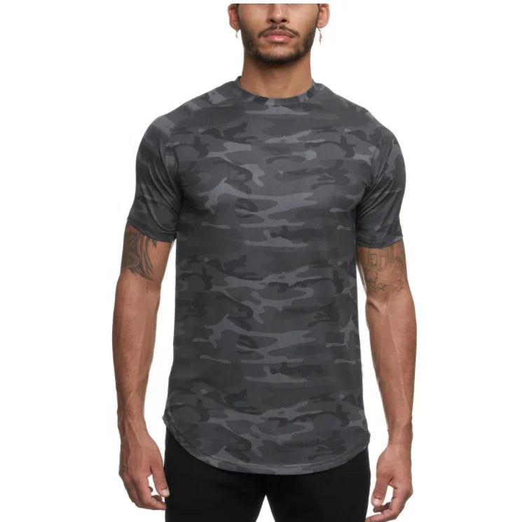 Shling Gym Long Line T Shirts Shling Men's Tshirt mens cloth mens t shirt
